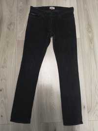 Jeansy Tommy Hilfiger 33/32 czarne skinny fit W33 L32