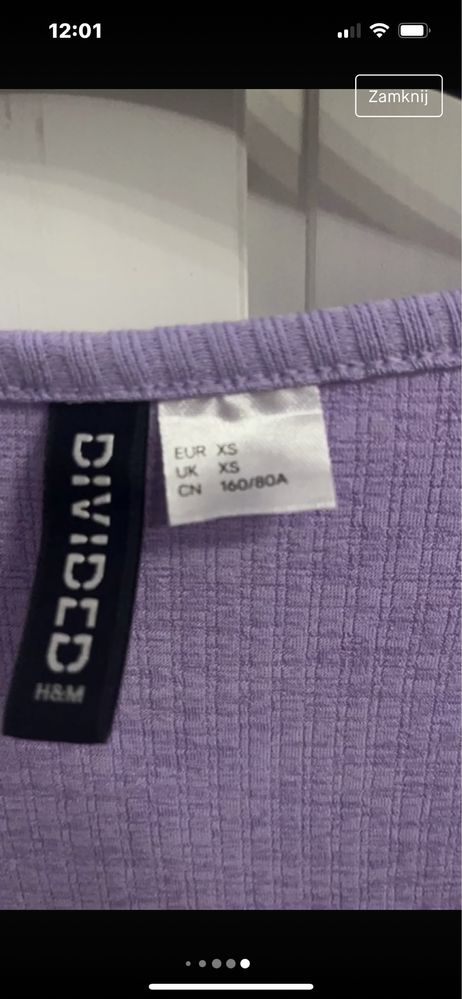 sweterek bolerko h&m r. XS