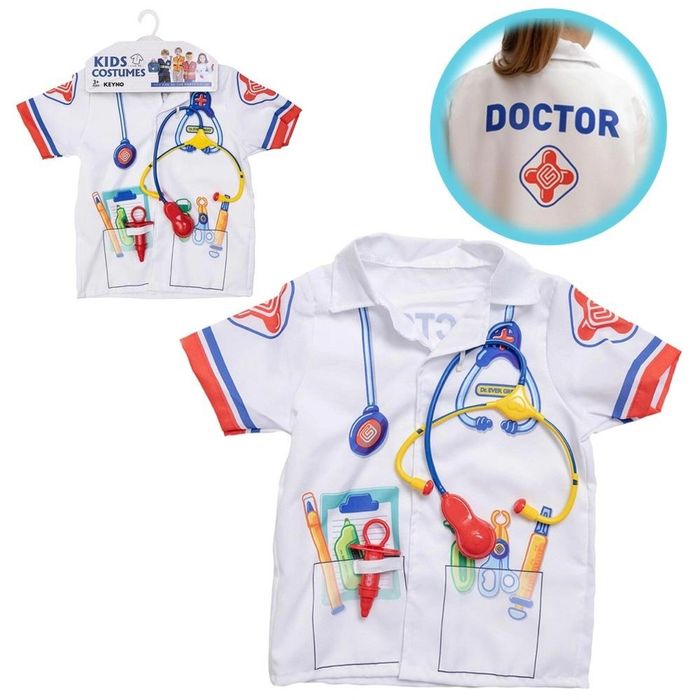 Fartuch lekarski z akcesoriami folia,541x373 mm