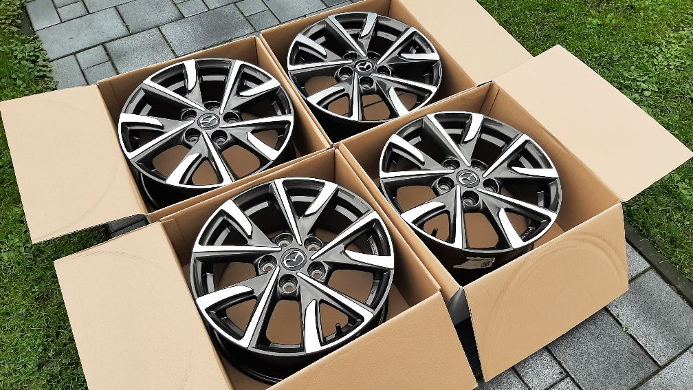 Nowe Alufelgi 5x114,3 R16 Kia Ceed Soul Niro Hyundai Kona Mazda 3 CX3