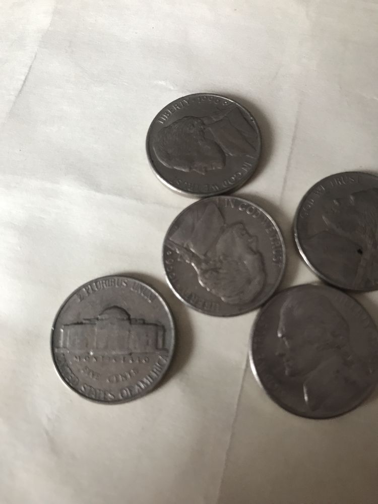 Moneta USA 5 cents