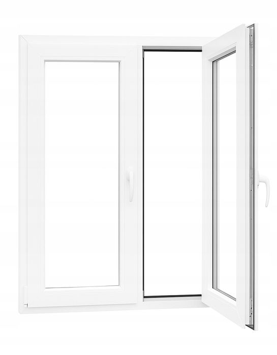 OKNO KacprzaK 150X130 OKNA PCV NOWE 1500x1300 Białe Lider Okna OLX