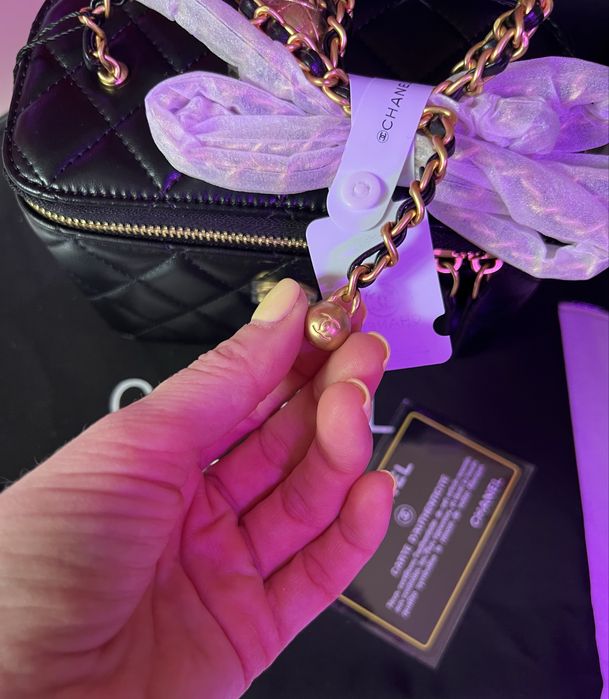 Сумка Chanel Vanity Lambskin Шанель премиум