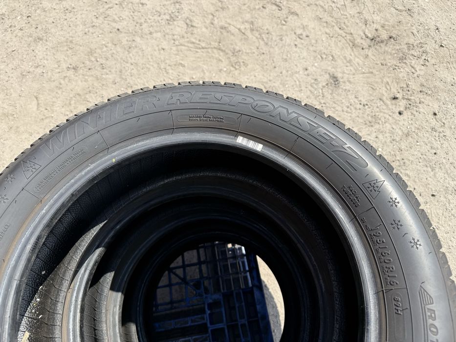 195/60 r16 Dunlop WinterResponse 2 Резина зимняя 95%