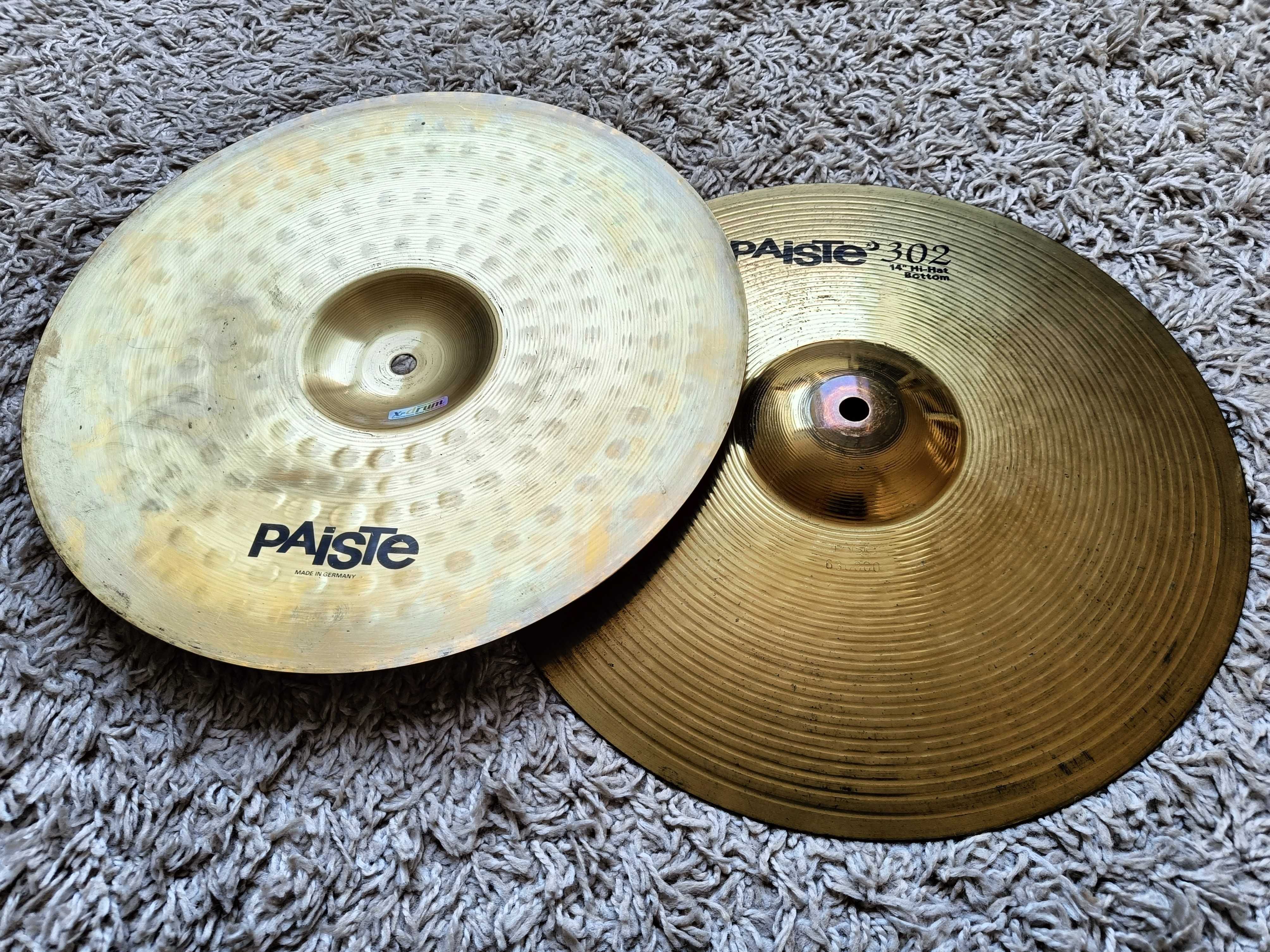 Talerze perkusyjne PAISTE 302 MEDIUM HI HAT 14"