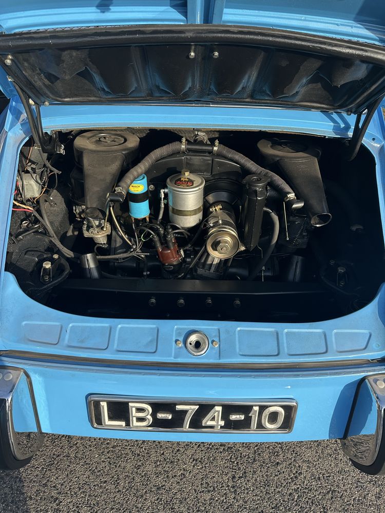 Porsche 912 – 1967 – Azul Riviera, Clássico Impecável