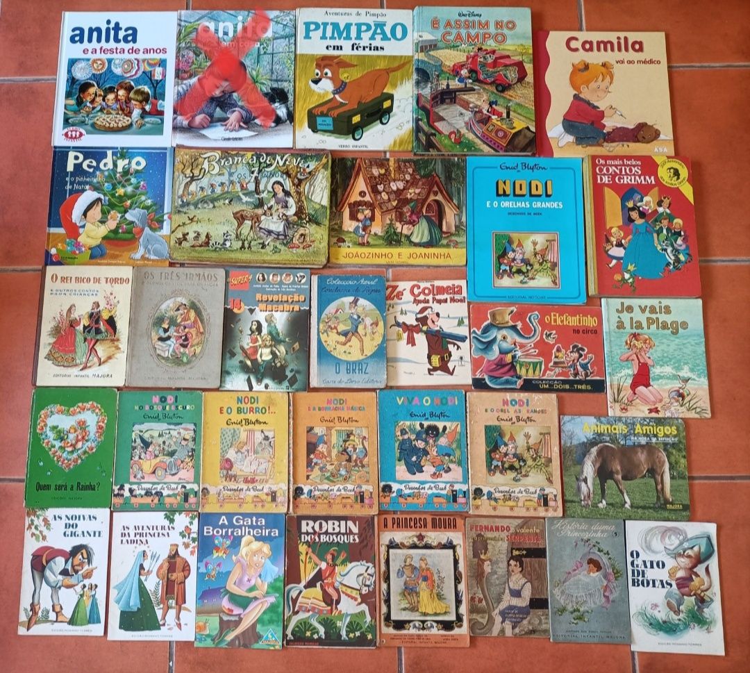 134 Livros da Anita e outros para crianças
