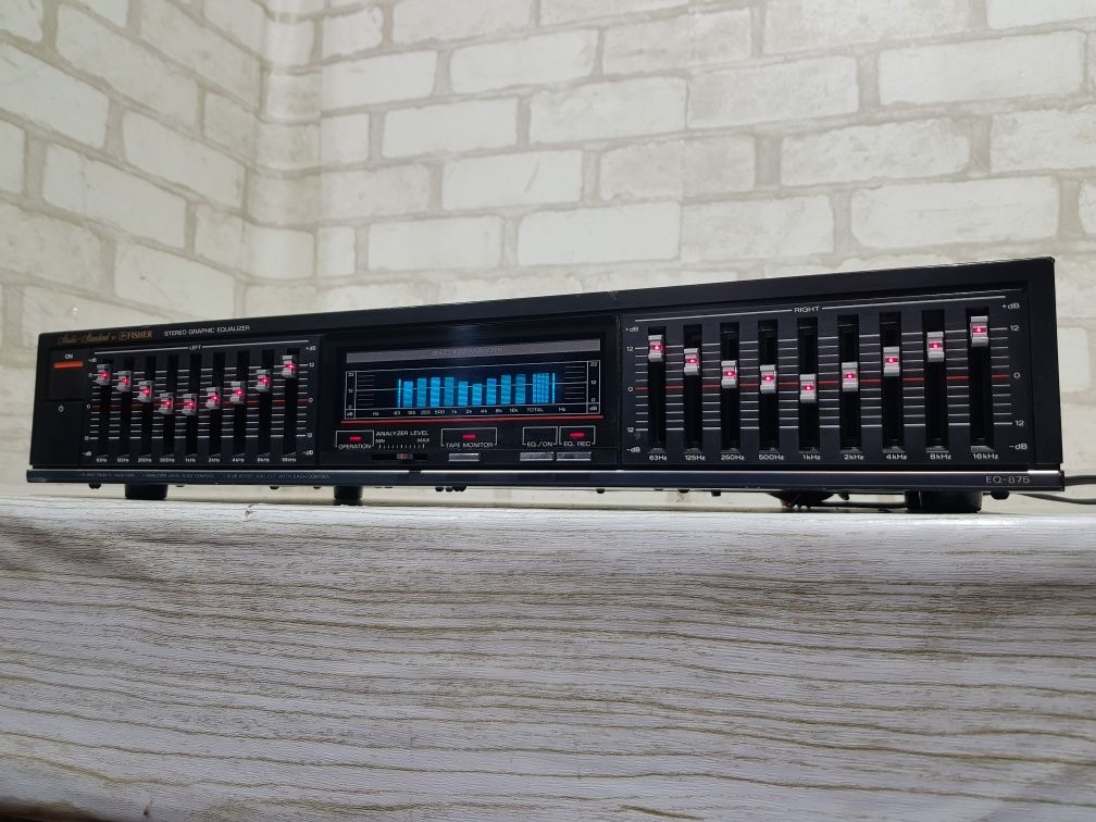 Еквалайзер FISHER EQ-875, 9 смуг, б/у з Німеччини