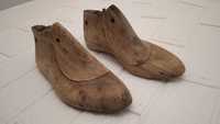 Par antigos moldes antigos de sapatos 37,formas originais