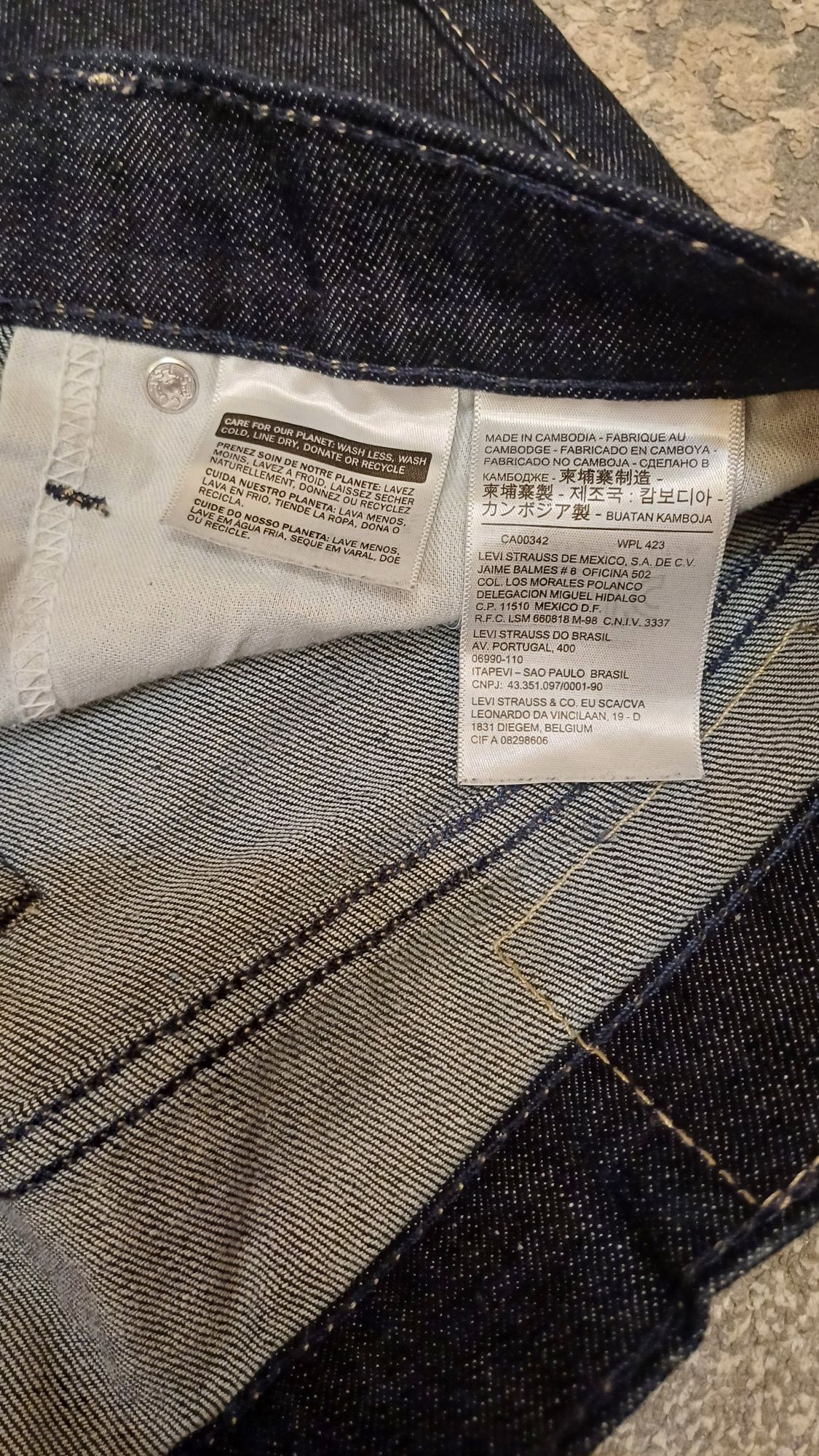 Оригінальні джинси Levi's 510