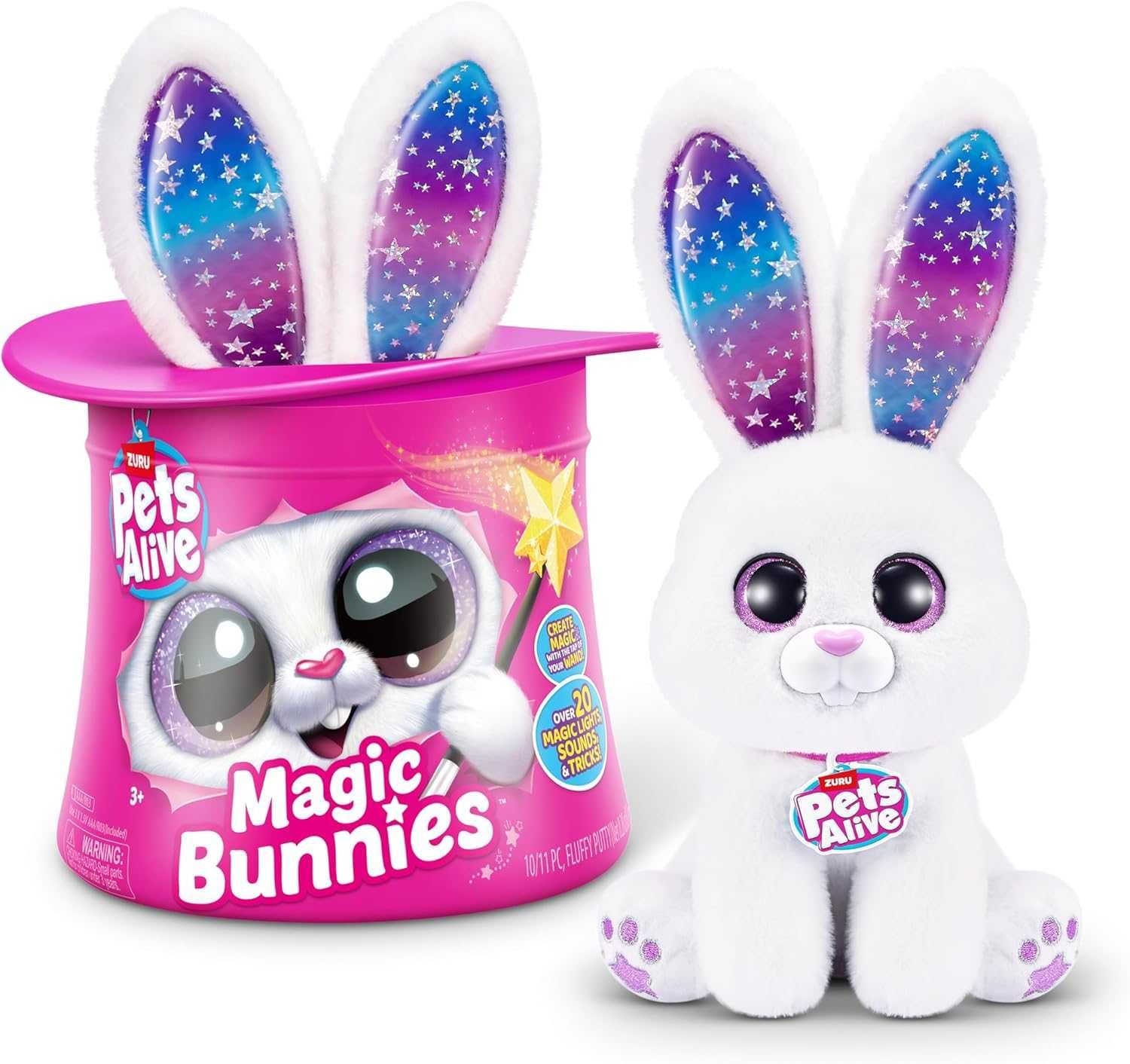 Інтерактивна іграшка Pets Alive Magic Bunnies Кролик чарівник
