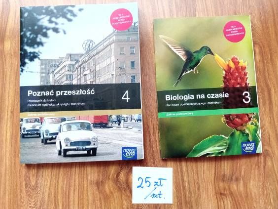 Sprzedam podręczniki i ćwiczenia do liceum i technikum