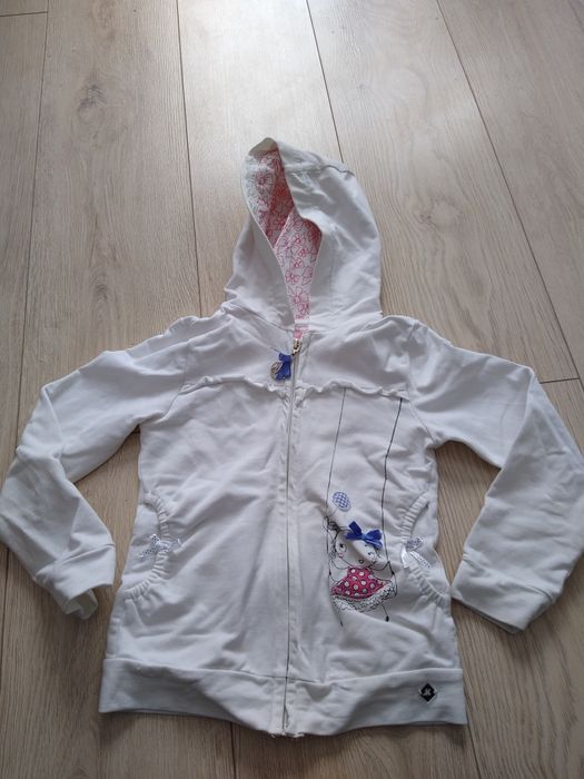 Cienka bluza dziecięca z kapturem