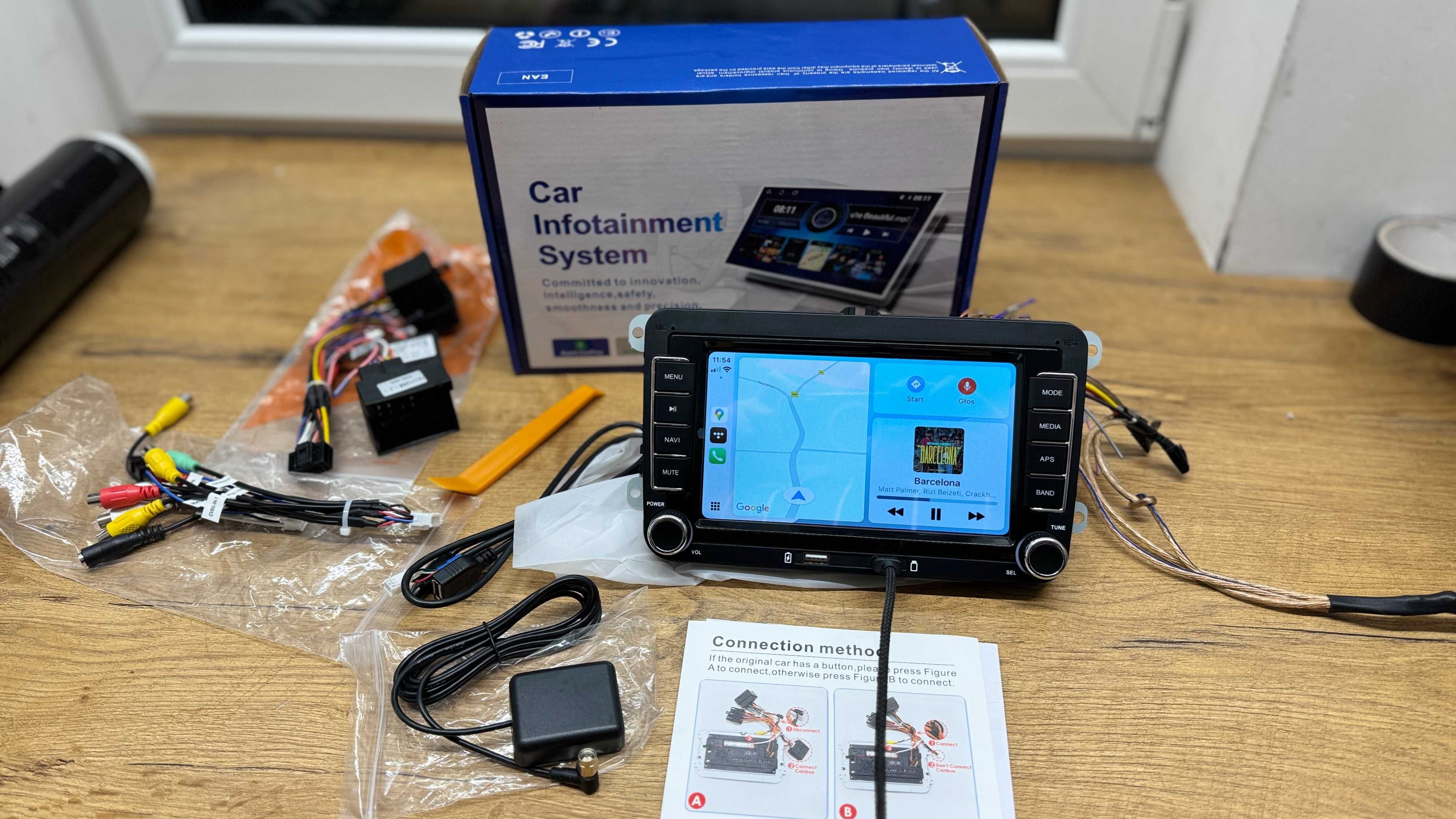 radio android 2gb vw passat,skoda,seat carplay androidauto