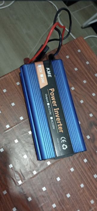 Lote inverteres  conversores  12v e 24 para 220v e Bateria Auto.