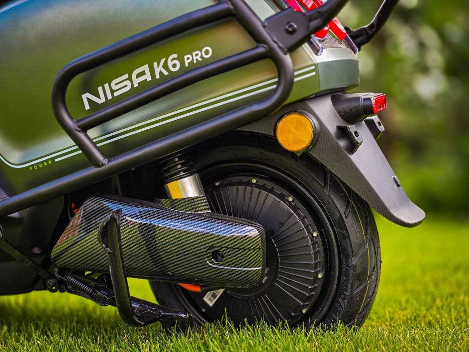 Новий Электроскутер NISA K6 Pro  Арт мото Харків скутер мопед мотоцикл