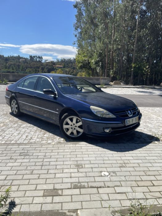 Peugeot 607 azul