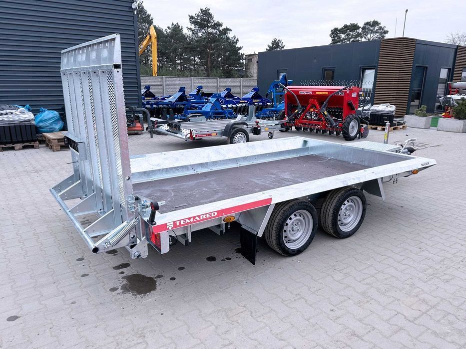 TEMARED BUILDER 3516/2 3,5T - Przyczepa pod minikoparkę, nowa, SOLIDNA