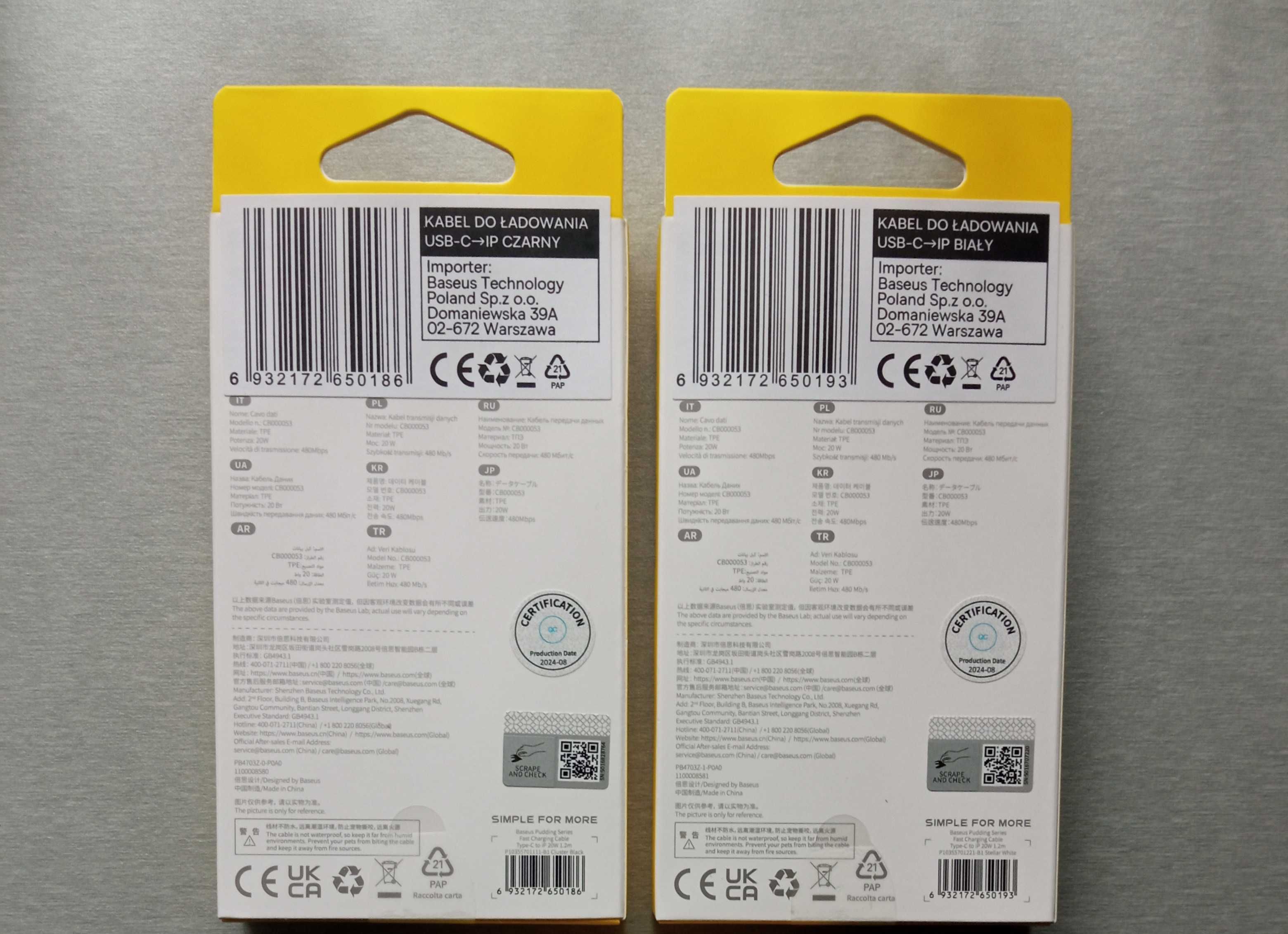 Kabel USB baseus