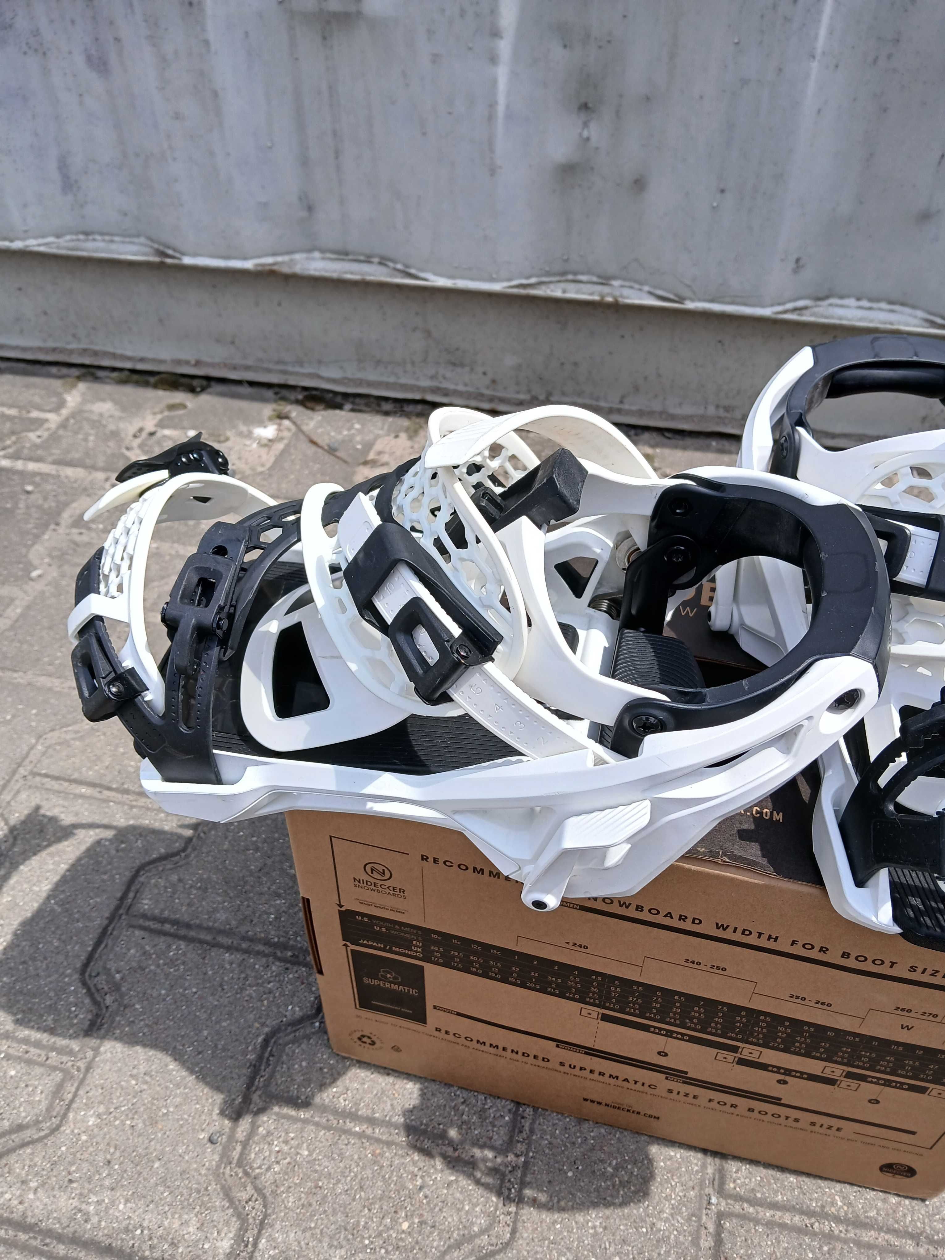 Supermatic XL białe wiązania