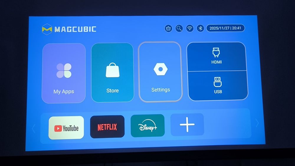 Проектор Magcubic HY350 Max 900Ansi 2/16G Android 14 Auto Focus