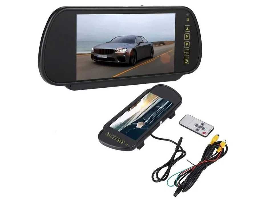 (NOVO) Espelho Monitor Câmera Marcha Atrás * Autocarana * Campervan