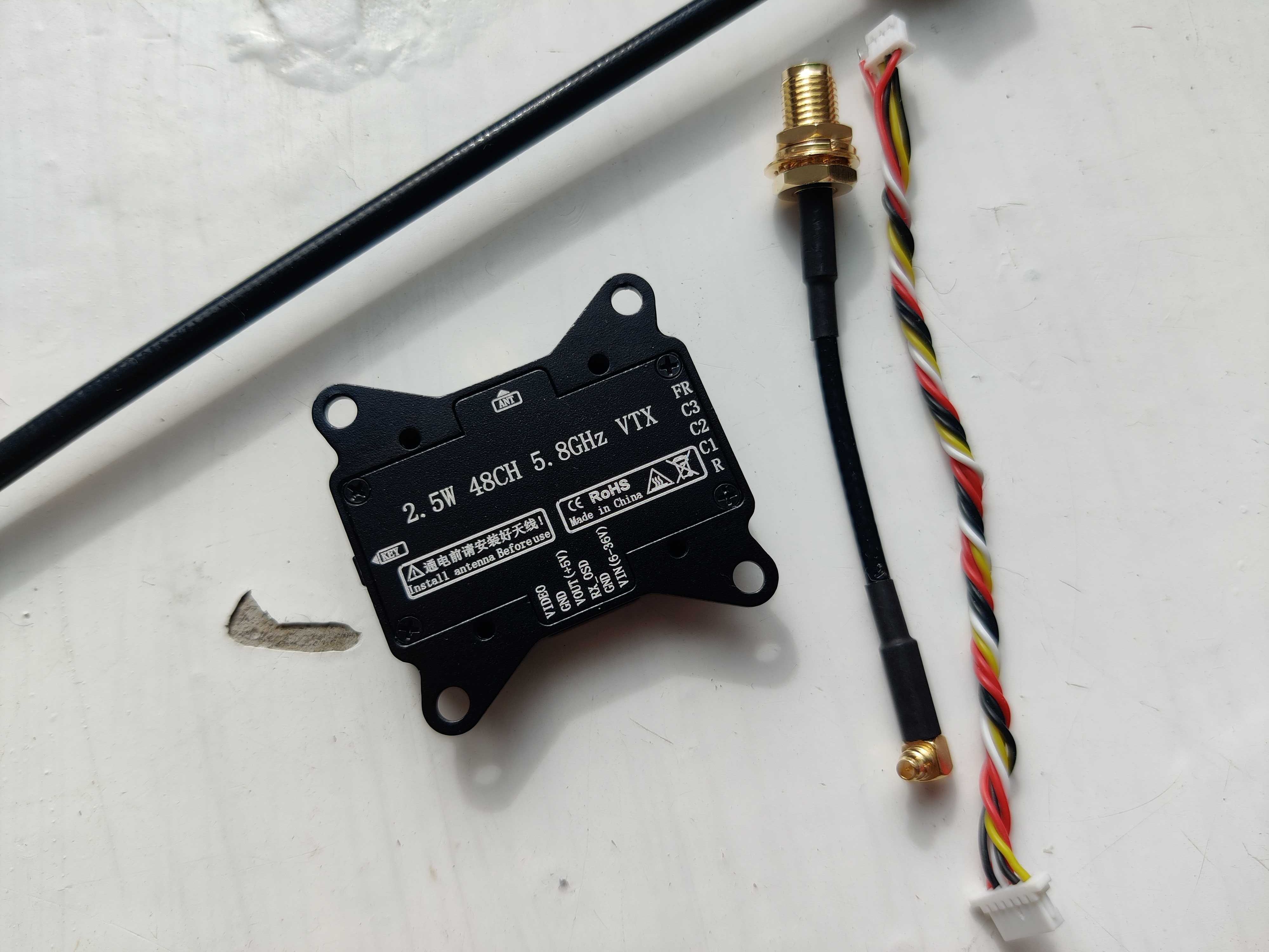 VTX 2.5W 2500 mWt під Low Band (X1 - 4990MHz 4.9G) FPV відеопередавач