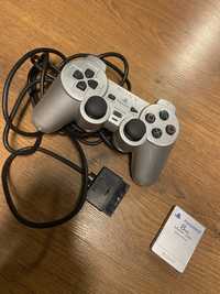 Ps2 pad + karta srebrne - PlayStation 2