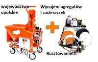 Wynajem agregat tynkarski i zacieraczka do tynków Serwis Bapro PFT