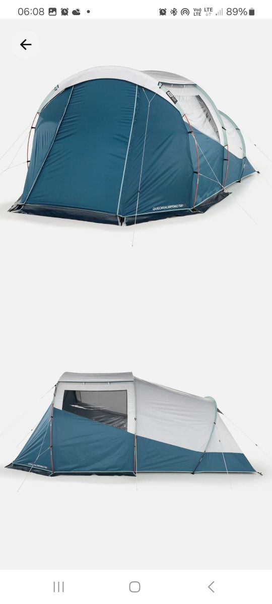 Namiot quechua 4,1 fresch &black