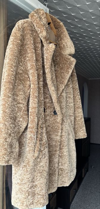 Шубка тедди H&M большой размер xxl