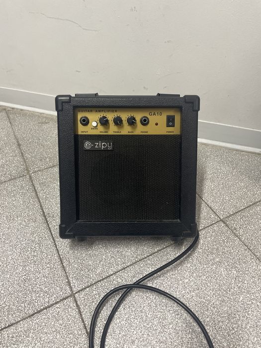 Guitarra elétrica e-Zipy c/ amplificador