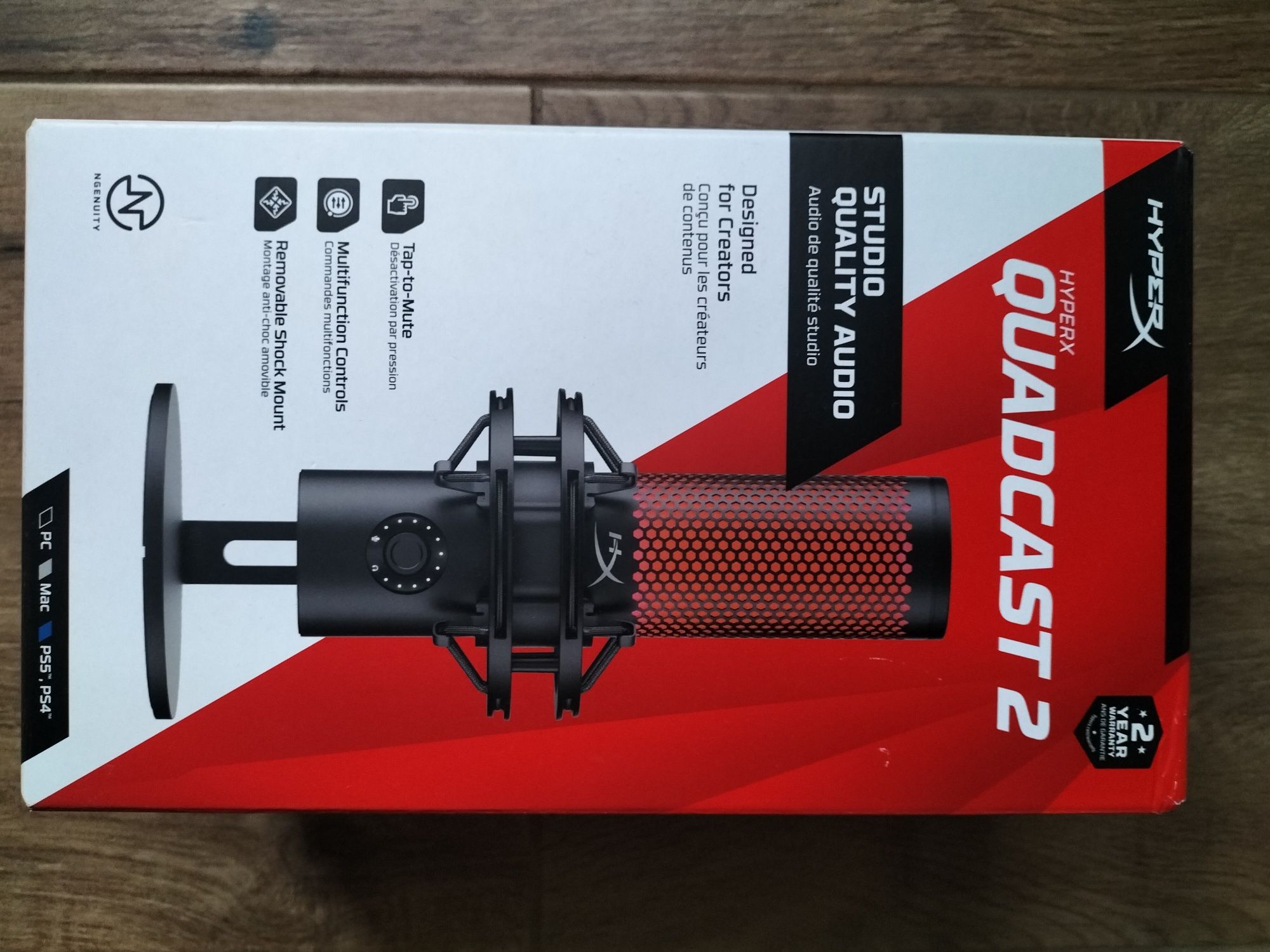 Mikrofon hyperx quadcast 2