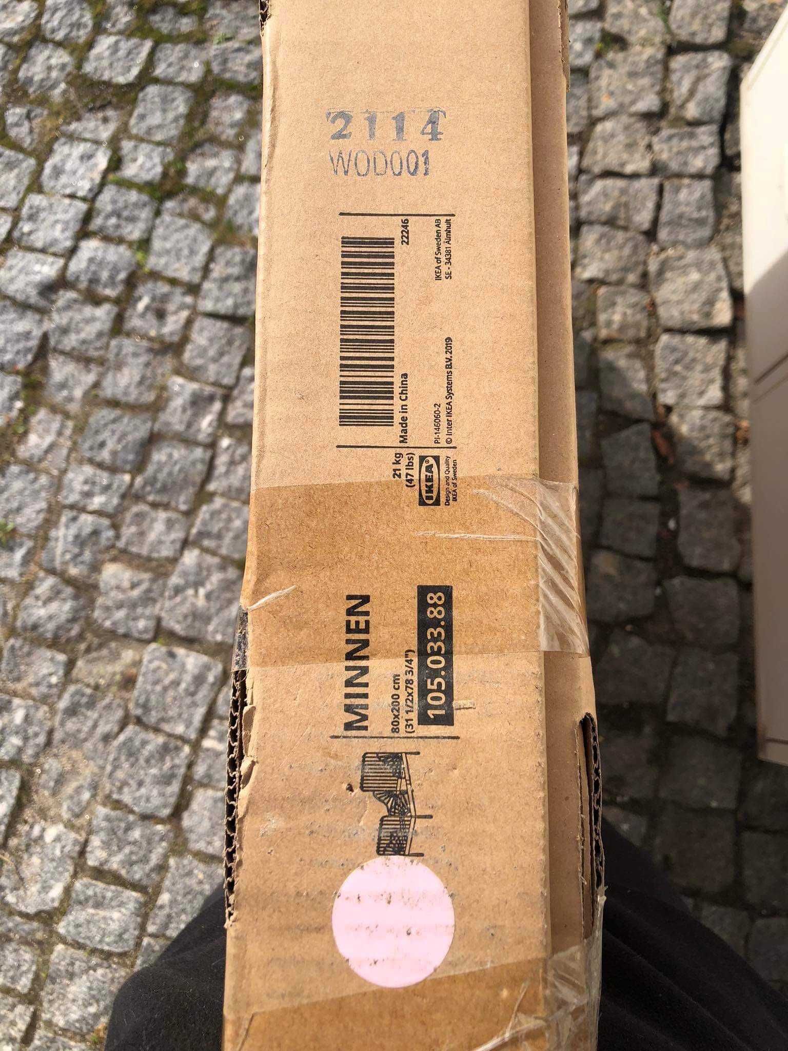 Cama NOVA Ferro Rosa (IKEA)