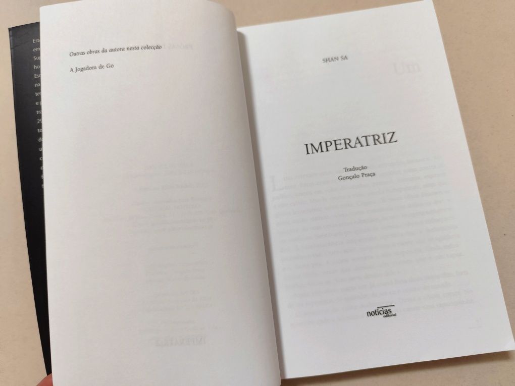 Livro: A Imperatriz de Shan Sa