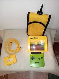 Game Boy color com acessórios