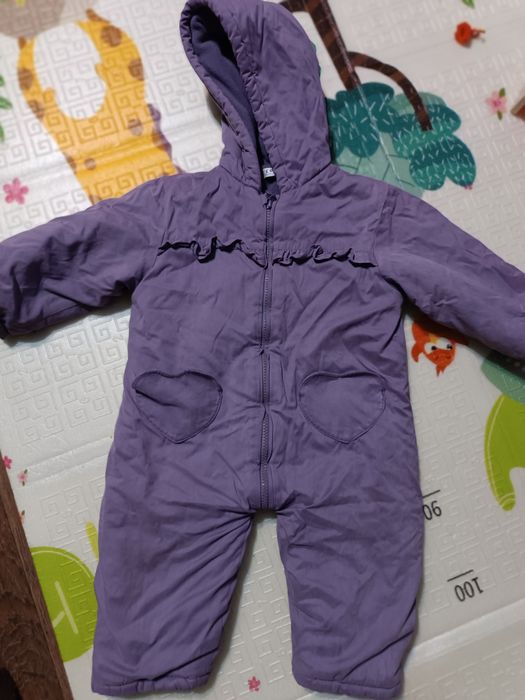 Зимовий комбінезон для дівчинки, демісезонний комбінезон, комбінезон