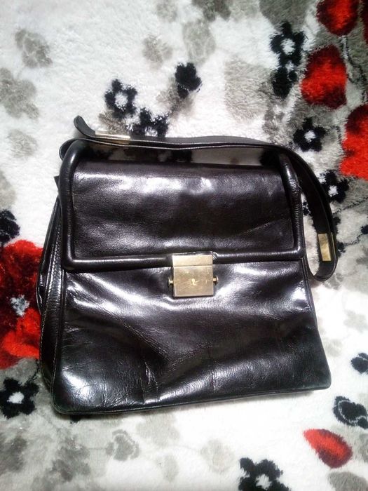 Винтажная кожаная сумка Cesare Piccini Италия 60- е