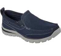 Мужские мокасины, слипоны "Skechers Relaxed Fit Superior - Milford"