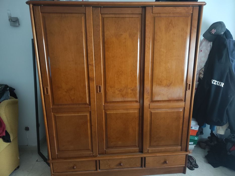 Mobília Quarto Pinho Mel