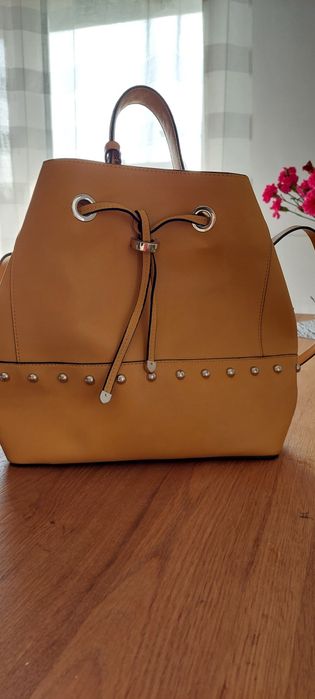 Torebka Zara musztardowa