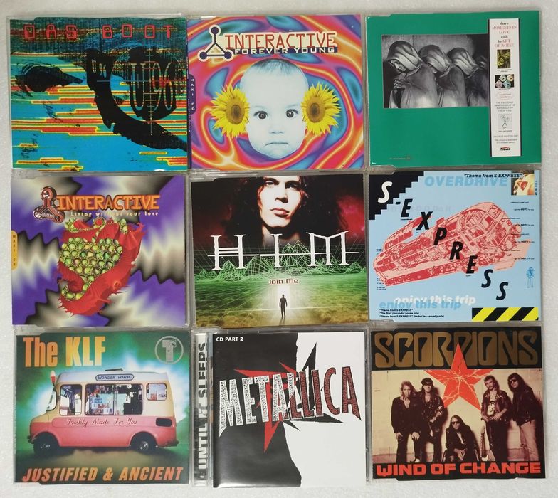 New 31. Фірмові CD Single, Maxi-Single - диски від 100 грн.