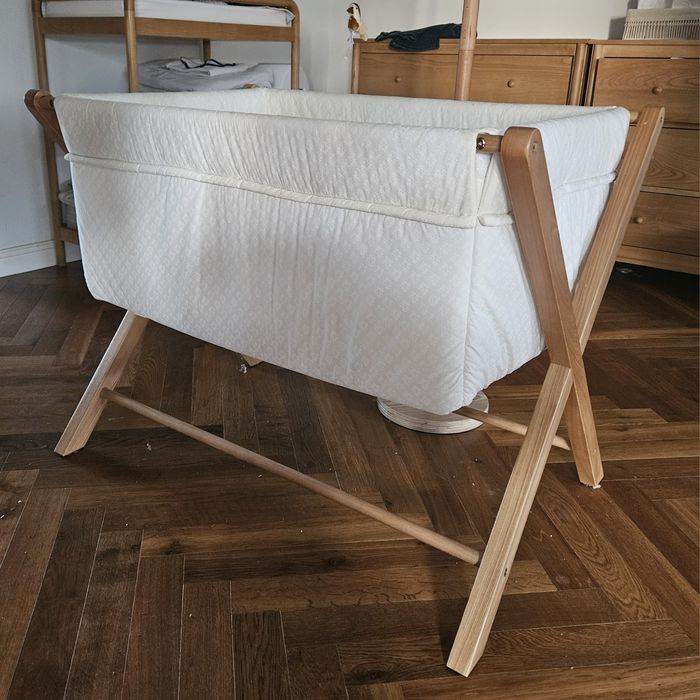 Drewniane łóżeczko niemowlęce stan idealny Zara Home