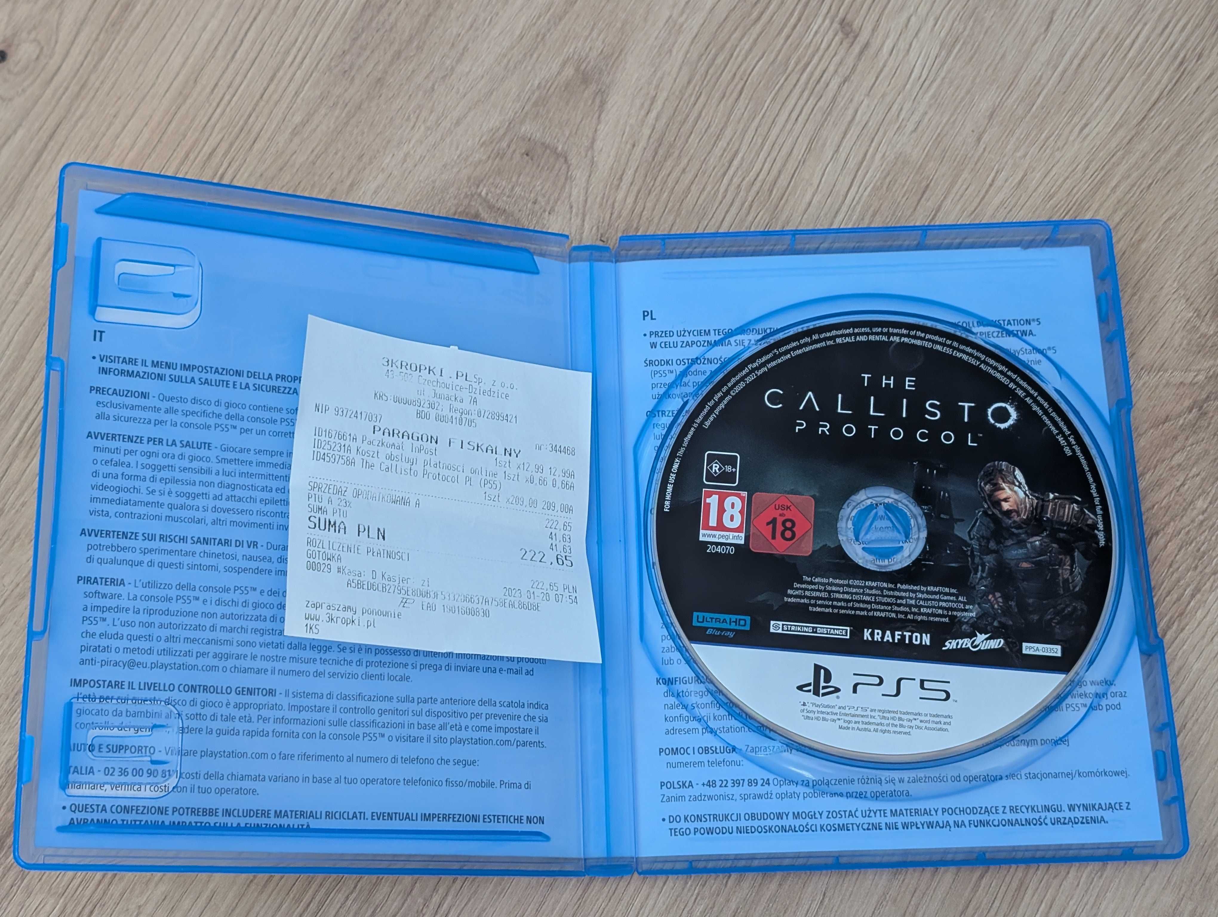 The Callisto Protocol PS5