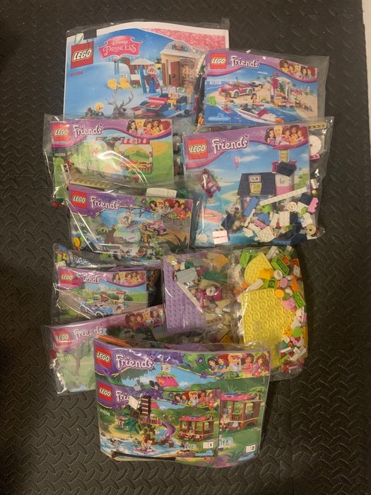 Lego Friends 10 zestawów, 3,5 kg klocków