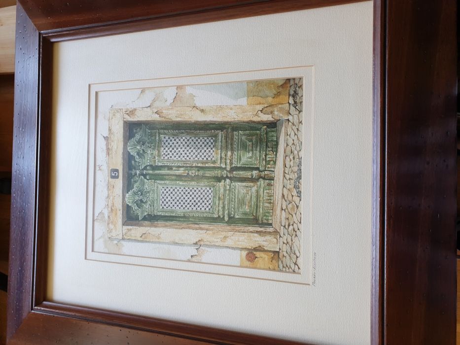 Serigrafia / Aguarelas de José Oliveira