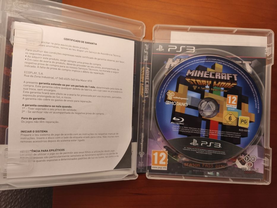 Minecraft Story Mode PS3