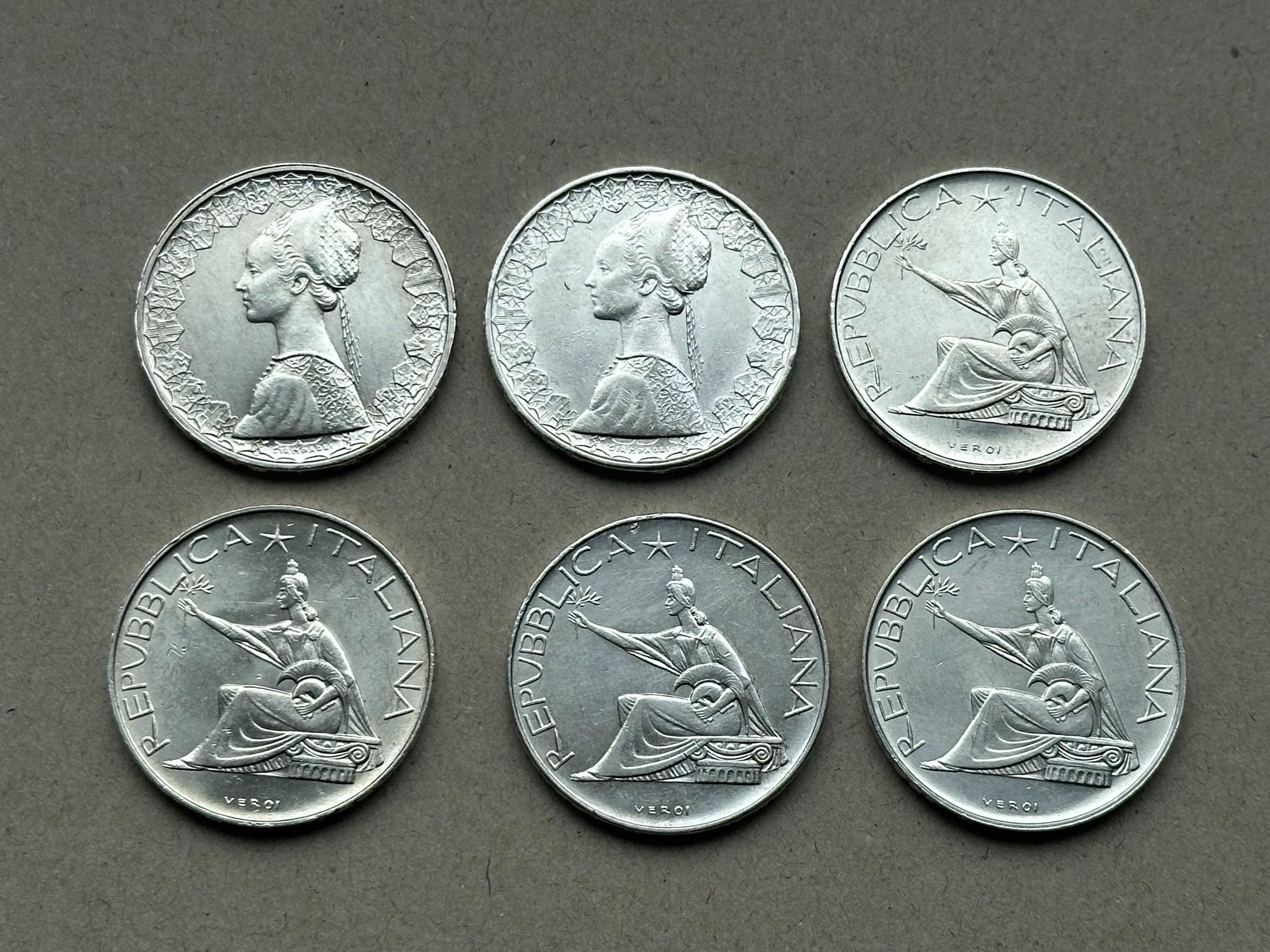 Монети 500 лір Італія, срібло, гарний стан