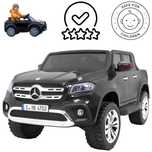 Rozpal dziecięcą radość z Mercedes X-Class Czarny - autko elektryczne