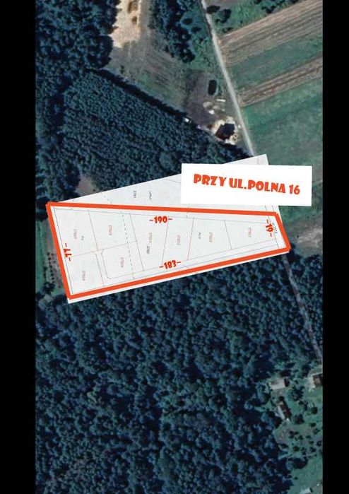 działka budowlana  Kłyżów l